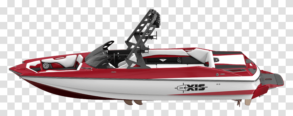 White And Red Axis Boat, Vehicle, Transportation, Rowboat Transparent Png