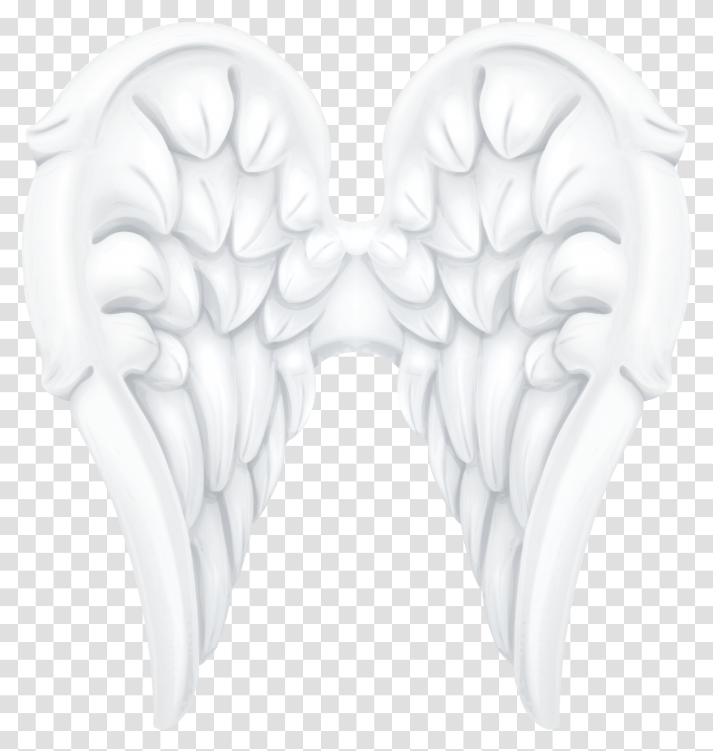 White Angel Wings Clip Art Image Clip Art Transparent Png