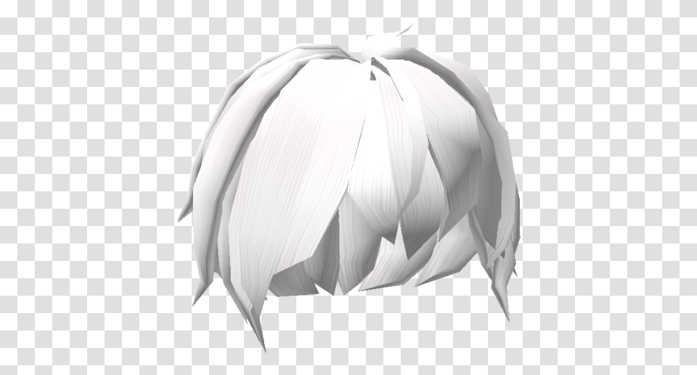 White Anime Hair Roblox Wikia Fandom Anime Boy Hair Roblox, Plant, Tent, Flower, Blossom Transparent Png