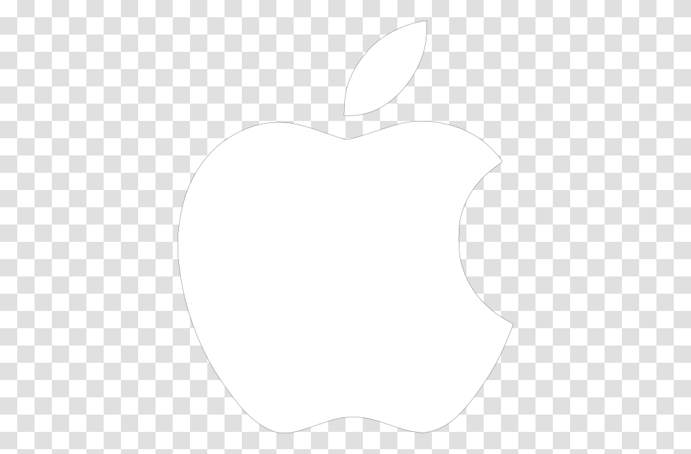 White Apple Logo On Black Background Clip Arts For Web, Trademark, Heart, Fruit Transparent Png