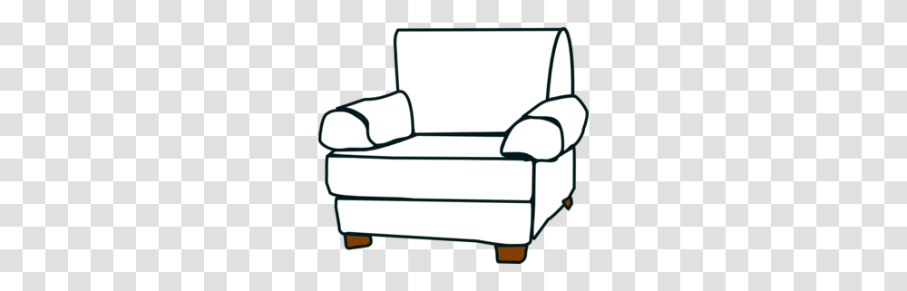 White Armchair Clip Art, Furniture, Couch Transparent Png