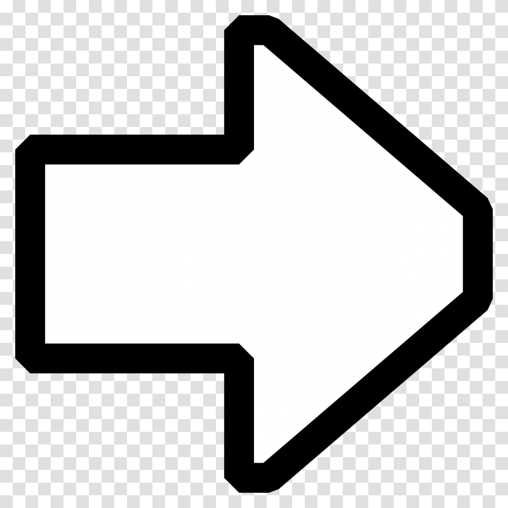 White Arrow Pointing Right, Axe, Tool, Logo Transparent Png