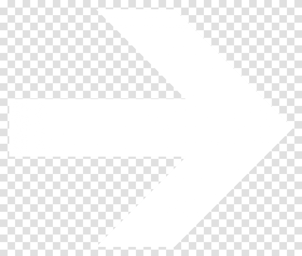 White Arrow White Color Arrow, Triangle, Label Transparent Png