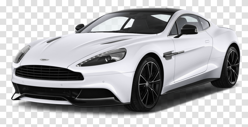 White Aston Martin 2014 Aston Martin Vanquish, Sedan, Car, Vehicle, Transportation Transparent Png