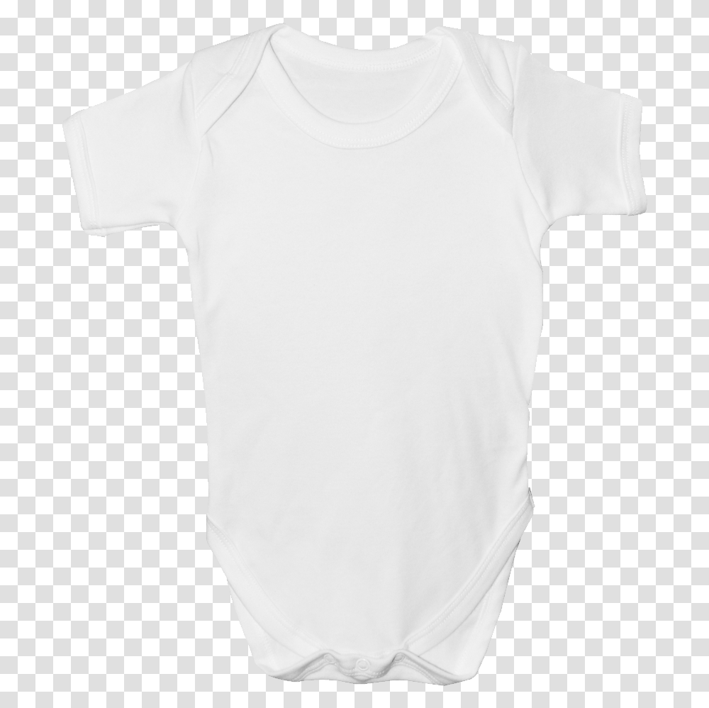 White Baby Grow, Apparel, T-Shirt, Undershirt Transparent Png