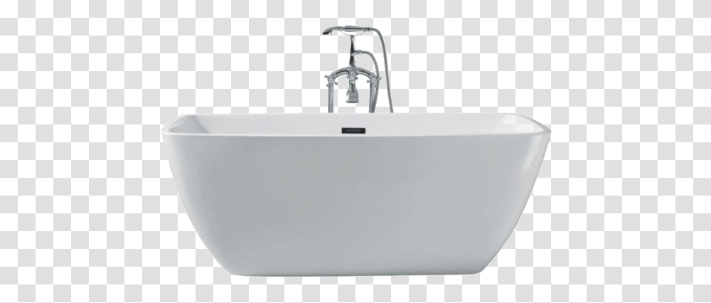 White Bathtub Image Bathtub, Sink, Indoors Transparent Png