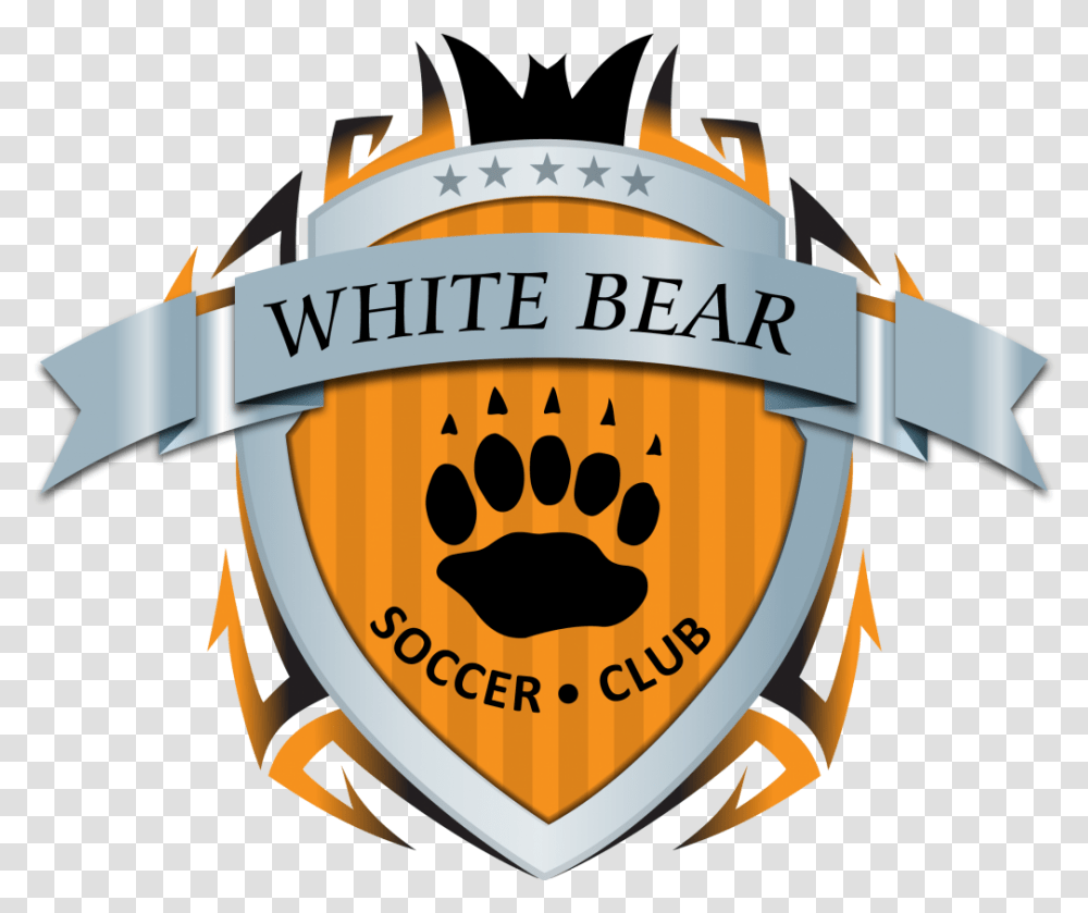 White Bear Soccer Club Logo, Label, Dynamite Transparent Png