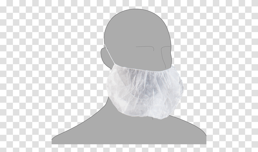 White Beard Mask Beard Mask White, Diaper, Apparel Transparent Png