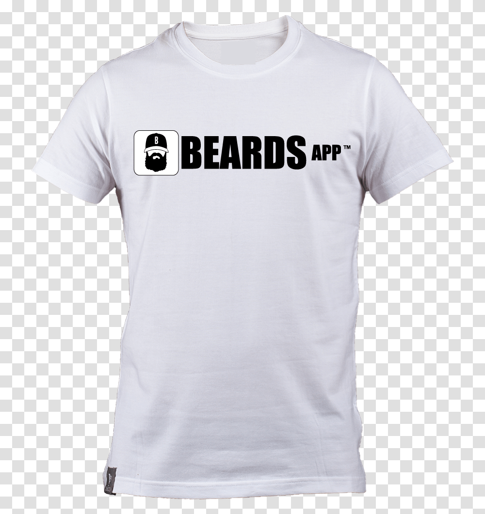 White Beards App Men's T Shirt T Shirt, Apparel, T-Shirt, Person Transparent Png