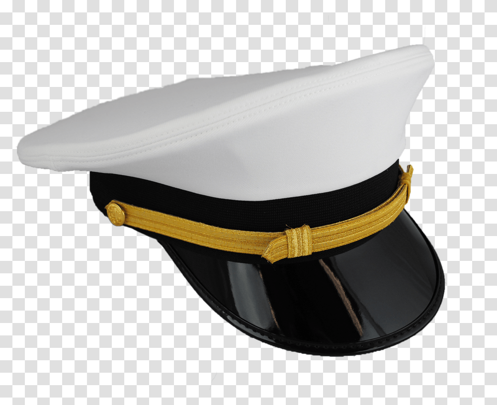 White Bernard Cap 7020 Lighthouse Uniform Company Baseball Cap, Clothing, Apparel, Hat, Costume Transparent Png