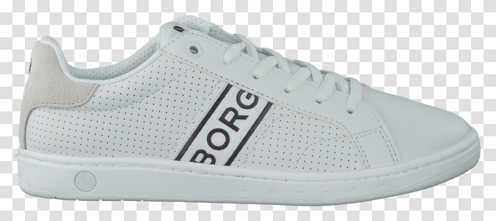 White Bjorn Borg Sneakers T310 Low Lace Skate Shoe, Footwear, Apparel, Running Shoe Transparent Png