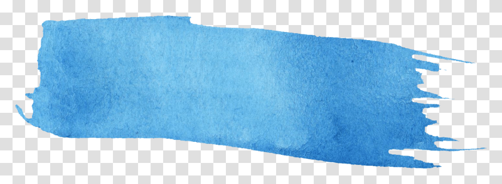 White Blue Watercolor Brush Stroke Download Watercolor Streak Blue Green, Pillow, Cushion, Rug, Blanket Transparent Png