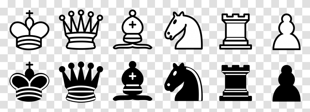 White Board Clipart Chess Pieces Sprite Sheet, Penguin, Animal, Silhouette, Stencil Transparent Png