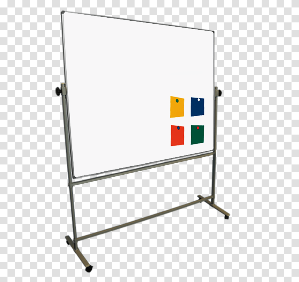 White Board With Wheel, Screen, Electronics, Projection Screen Transparent Png