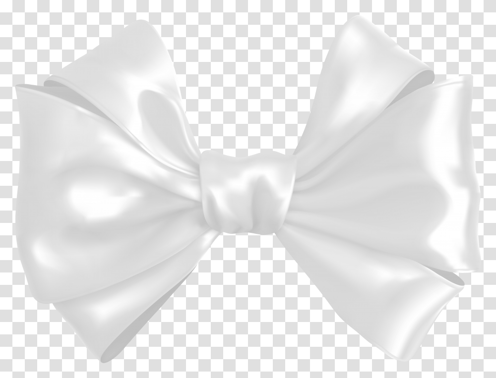 White Bow Tie Image Satin, Accessories, Accessory, Necktie,  Transparent Png