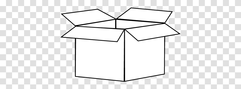 White Box Clipart Black White Box, Envelope Transparent Png