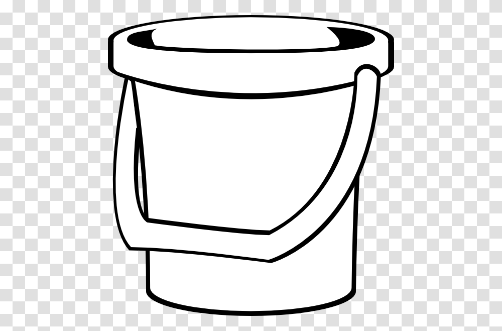 White Bucket Clip Art, Bathtub Transparent Png