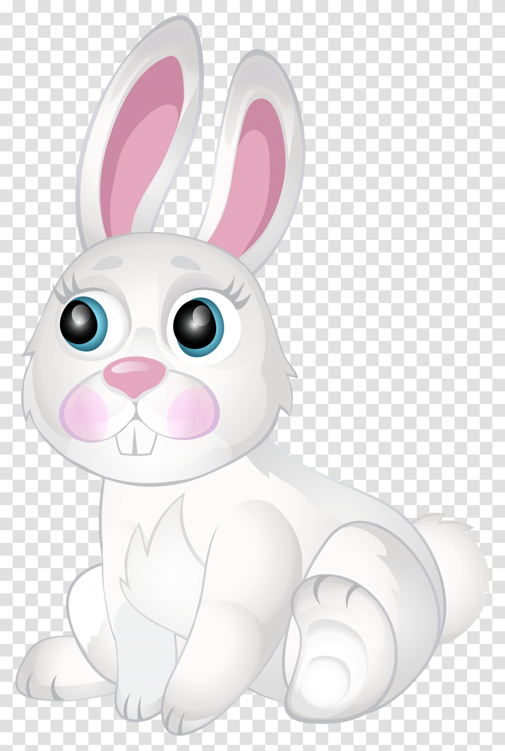 White Bunny Clip Art Image Gallery White White Bunny Cartoon, Snowman, Outdoors, Nature, Animal Transparent Png