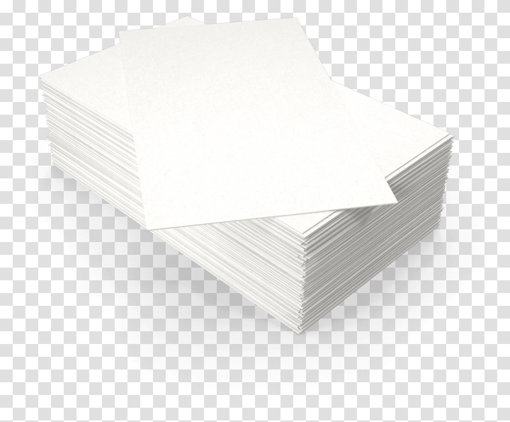 White Business Card Stack, Paper, Box, Paper Towel, Tissue Transparent Png