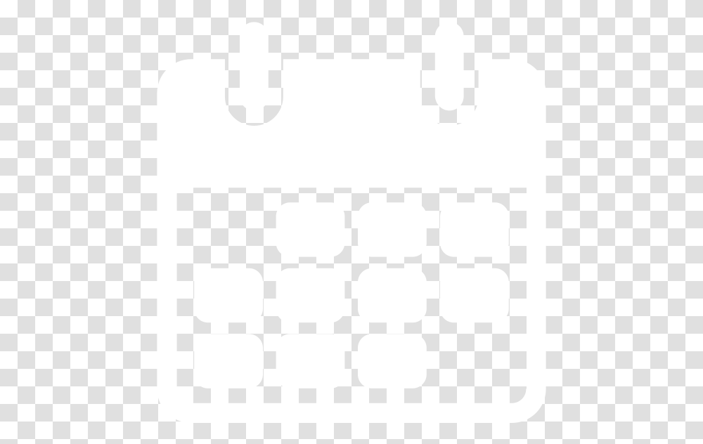 White Calendar Icon Black And White, Electronics, Calculator Transparent Png