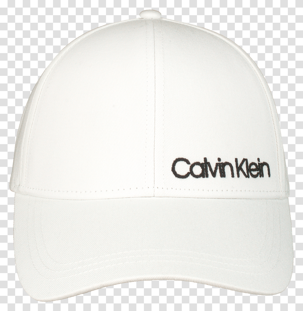 White Calvin Klein Cap Side Logo Baseball Cap, Clothing, Apparel, Hat Transparent Png