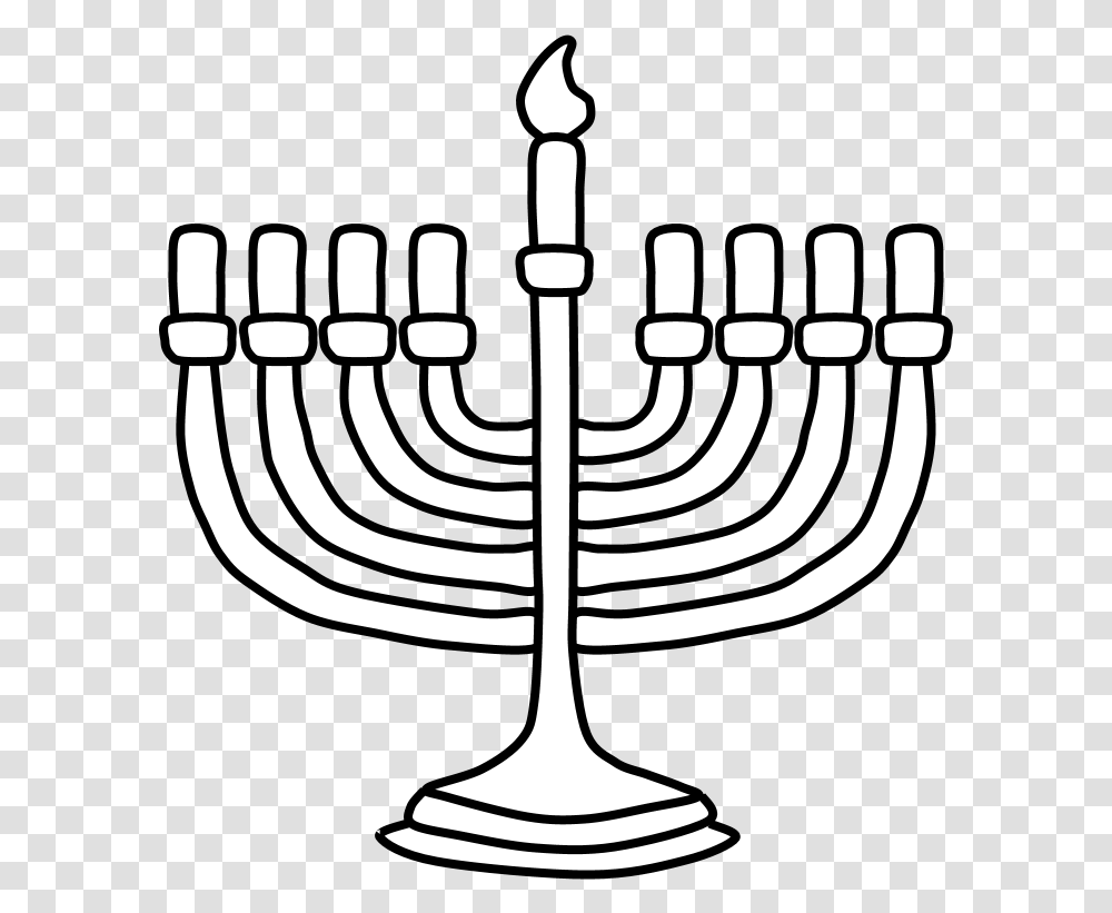 White Candle Hanukkah, Glass Transparent Png