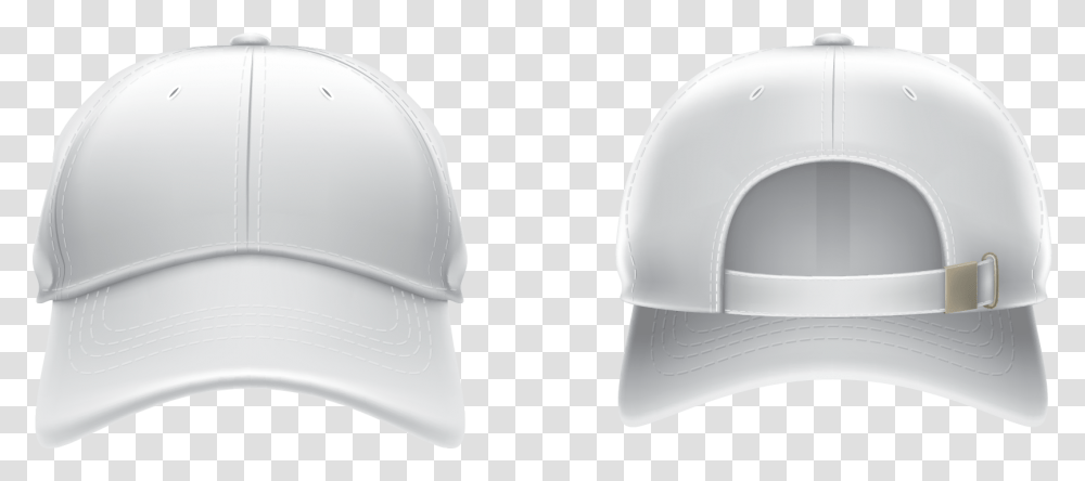 White Cap Vector, Apparel, Helmet, Baseball Cap Transparent Png