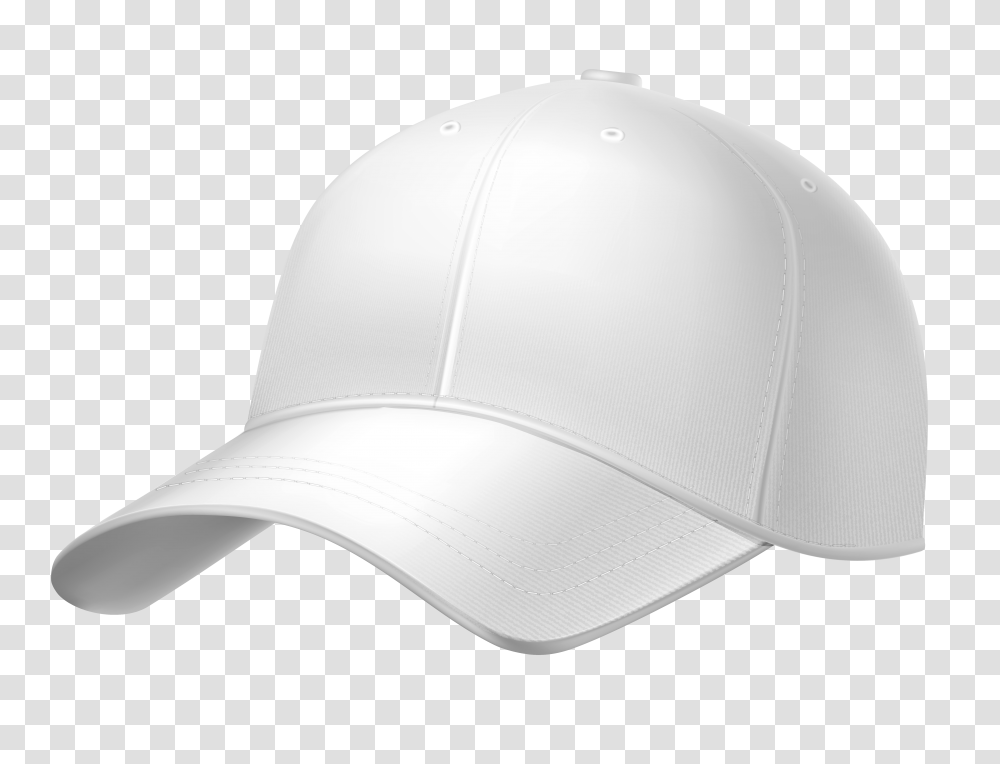 White Cap White Baseball Cap, Clothing, Apparel, Hat Transparent Png