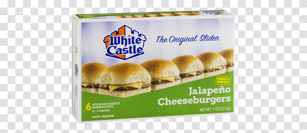 White Castle Jalapeno Cheeseburger, Food, Advertisement, Flyer, Poster Transparent Png