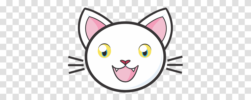 White Cat Animals, Label, Mouth Transparent Png