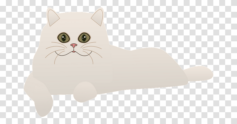 White Cat Clipart Soft, Pet, Mammal, Animal, Manx Transparent Png