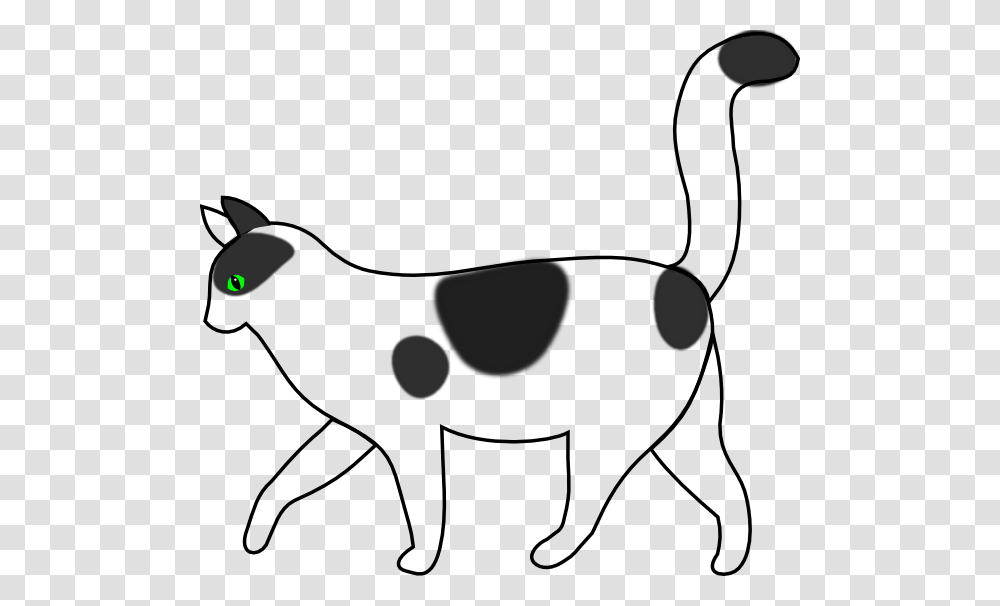 White Cat Walking Svg Clip Arts Cat Walking Clipart Black And White, Animal, Sunglasses, Accessories, Accessory Transparent Png