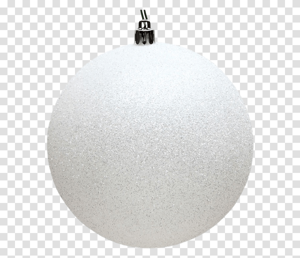White Christmas Ball Photo Sparkly, Lamp, Light Fixture, Moon, Outer Space Transparent Png