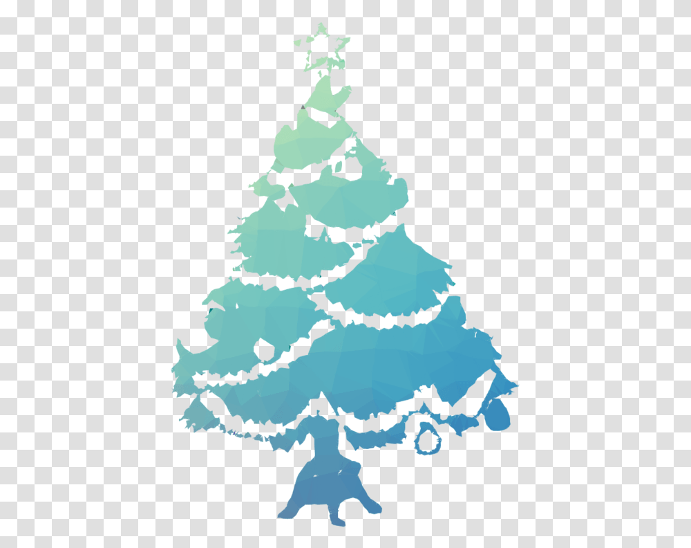 White Christmas Tree Clipart, Plant, Ornament, Poster, Advertisement Transparent Png