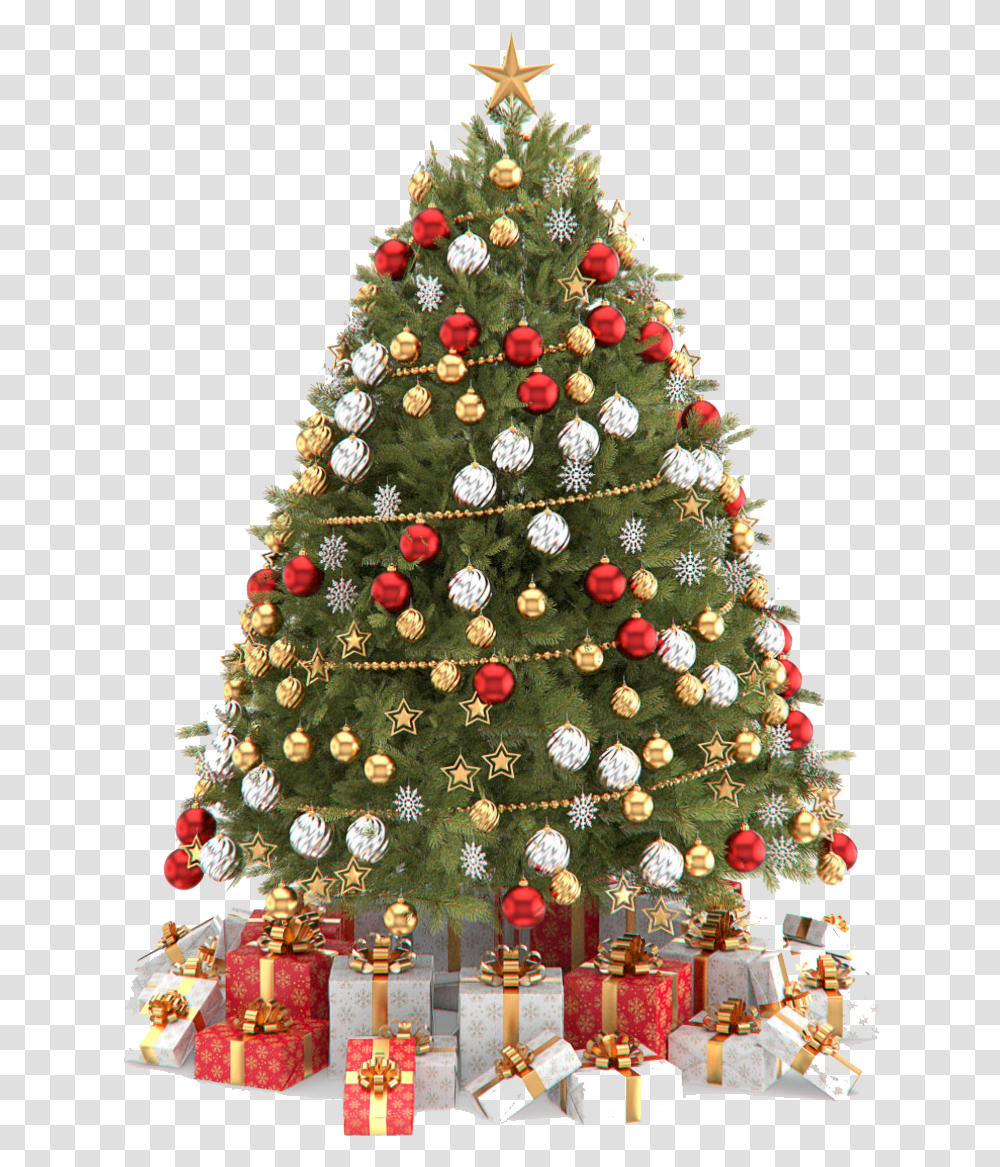 White Christmas Tree Skirt, Ornament, Plant Transparent Png