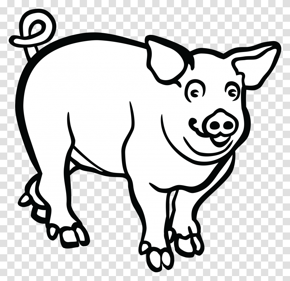 White Cigar Clip Art, Pig, Mammal, Animal, Hog Transparent Png
