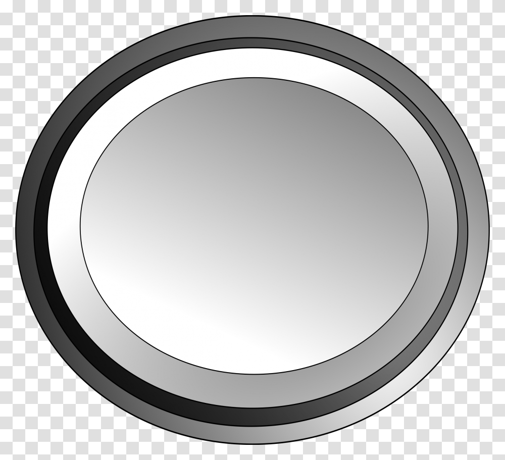 White Circle Button Clip Arts For White Circle Button, Oval, Mirror, Window Transparent Png