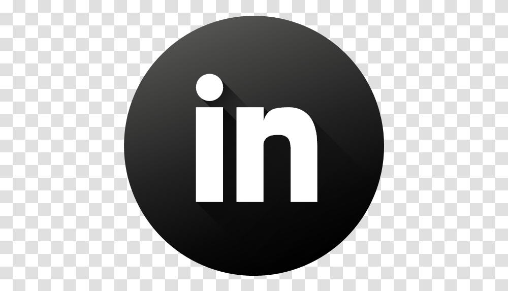 White Circle High Quality Linkedin Long Logo, Symbol, Trademark, Text, Word Transparent Png