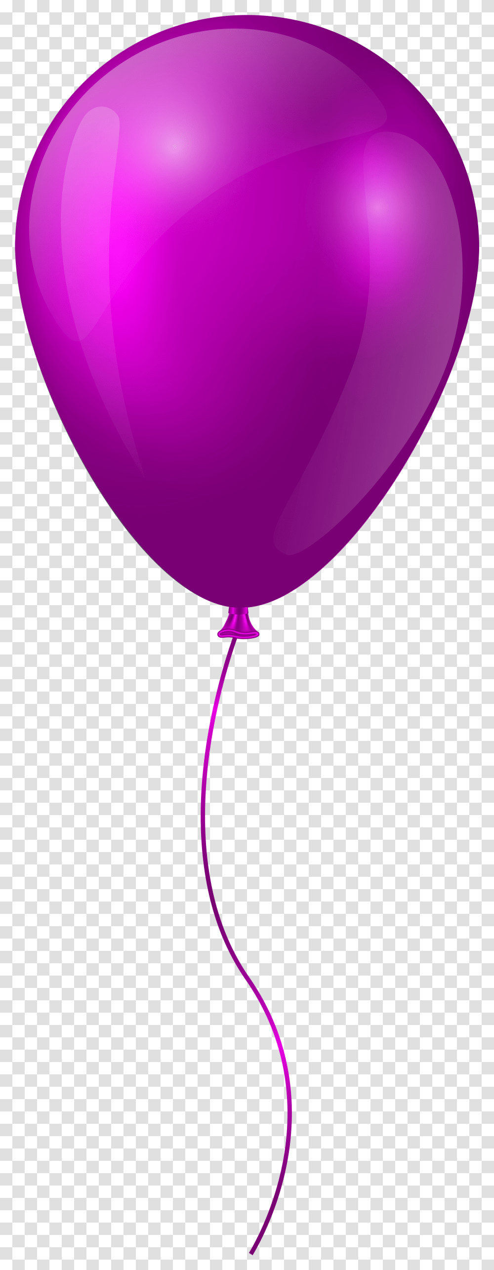 White Clip Art Clipart Purple Balloon Transparent Png