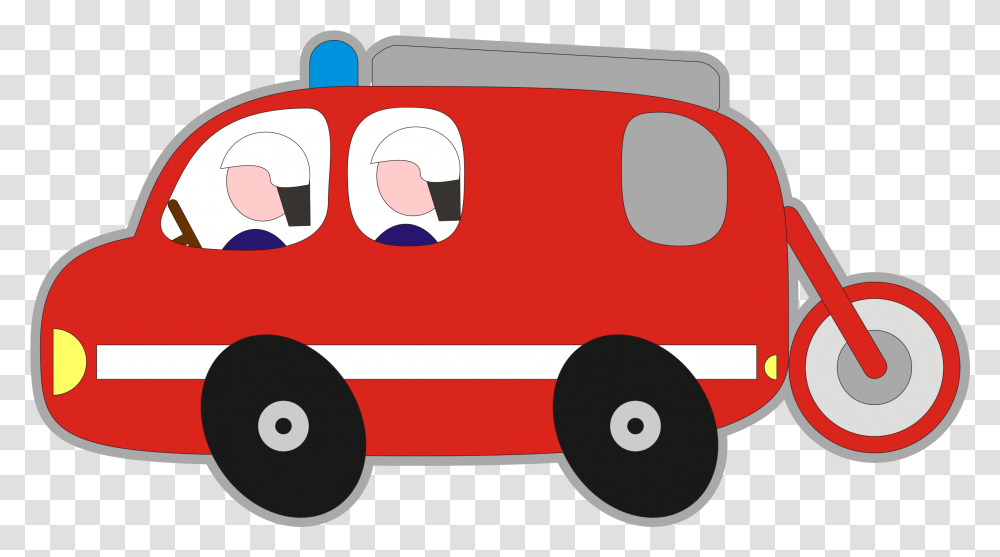 White Clipart Firetruck Fire Engine, Van, Vehicle, Transportation, Ambulance Transparent Png