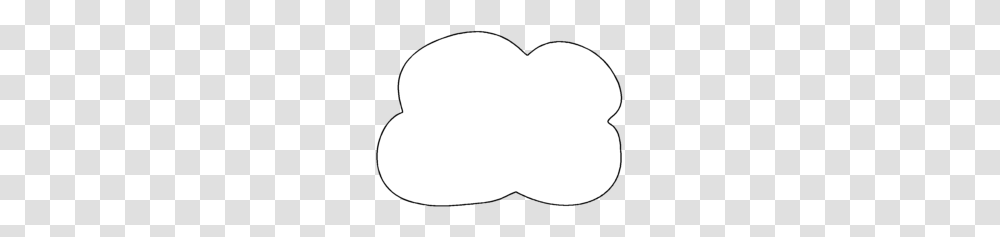 White Cloud Clipart No Background, Heart, Cushion, Pillow Transparent Png