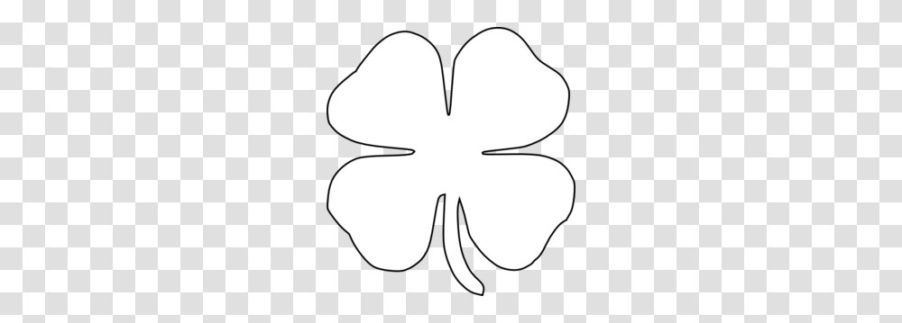 White Clover Clip Art Free Cliparts, Stencil, Heart, Silhouette Transparent Png