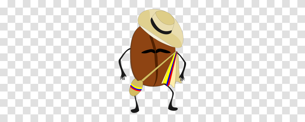 White Coffee Cafe Tea Coffee Bean, Apparel, Hat, Lamp Transparent Png