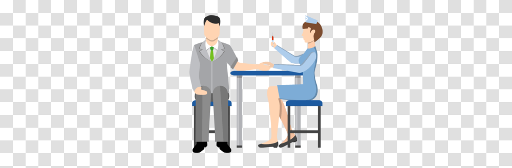 White Collar Clipart, Person, Sitting, Interview, Hand Transparent Png
