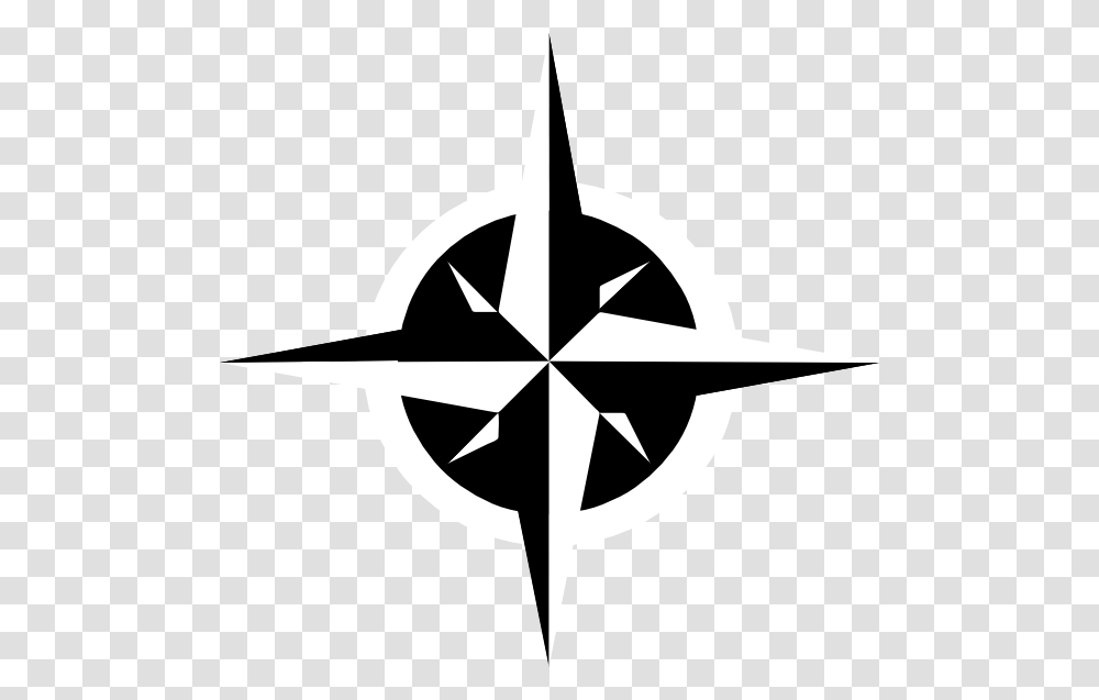 White Compass Rose Clip Art, Axe, Tool, Star Symbol Transparent Png
