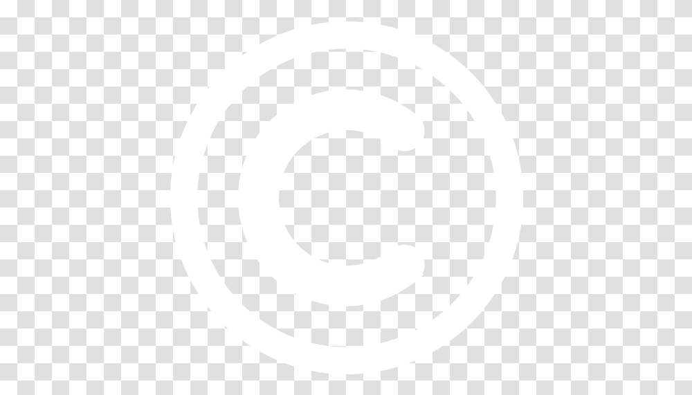 White Copyright Icon White Circle Instagram Icon, Symbol, Logo, Trademark, Text Transparent Png
