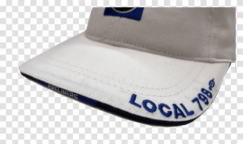 White Cotton Brushed Twill Wsandwich Bill, Apparel, Baseball Cap, Hat Transparent Png