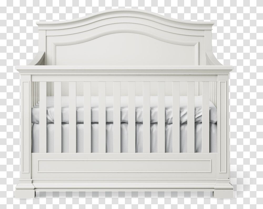 White Crib Background, Furniture Transparent Png