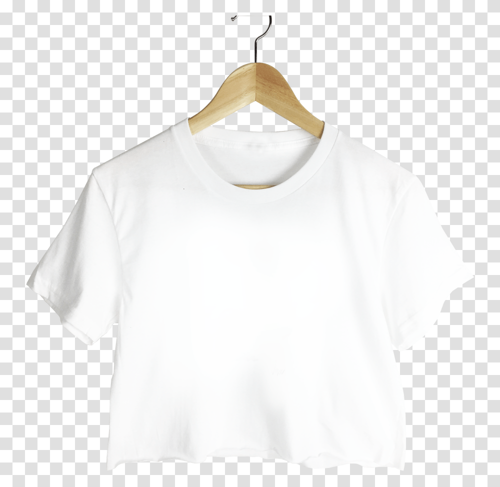 White Crop Top Blouse, Clothing, Apparel, Sleeve, Person Transparent Png