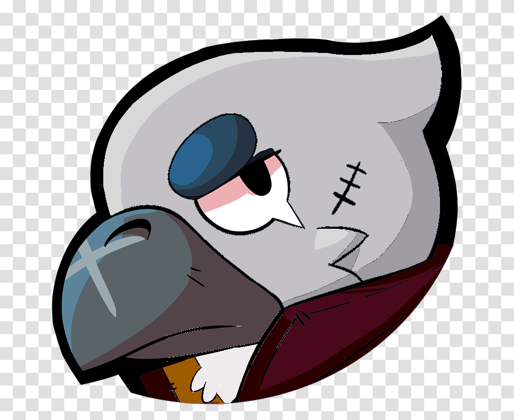 White Crow Brawl Stars, Angry Birds Transparent Png